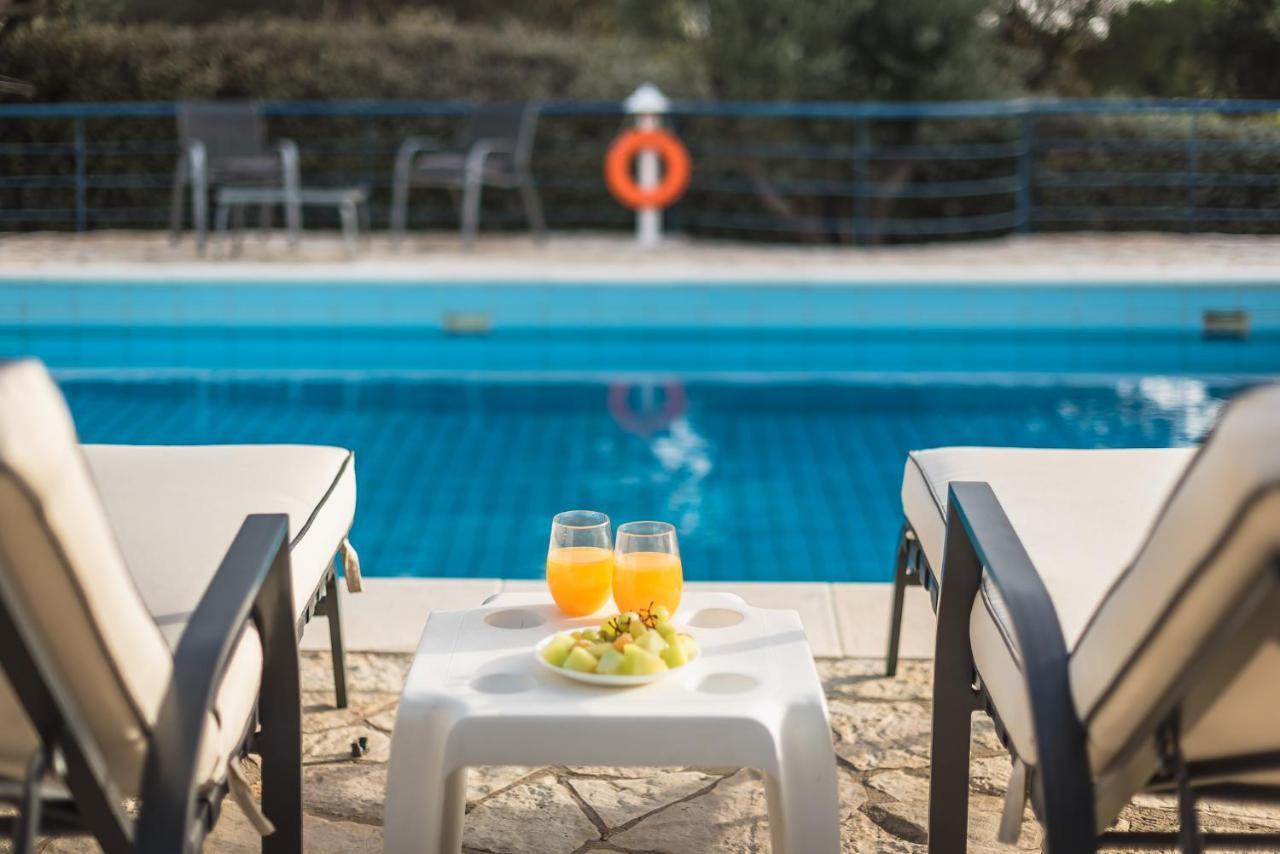 Summer Villa Pasiphae Private Pool - Bbq -Beach 2Min 苏尼翁 外观 照片