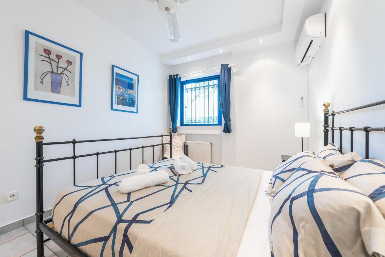 Summer Villa Pasiphae Private Pool - Bbq -Beach 2Min 苏尼翁 外观 照片