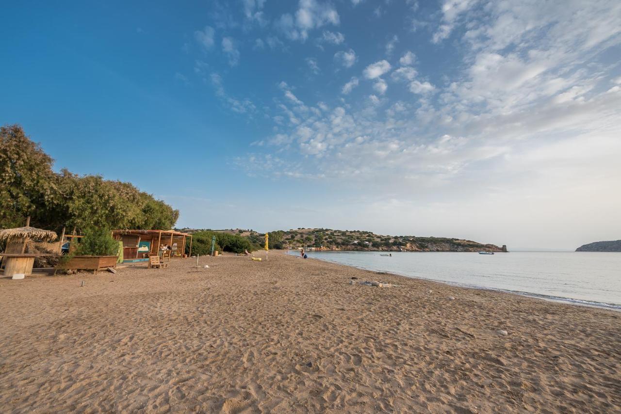 Summer Villa Pasiphae Private Pool - Bbq -Beach 2Min 苏尼翁 外观 照片