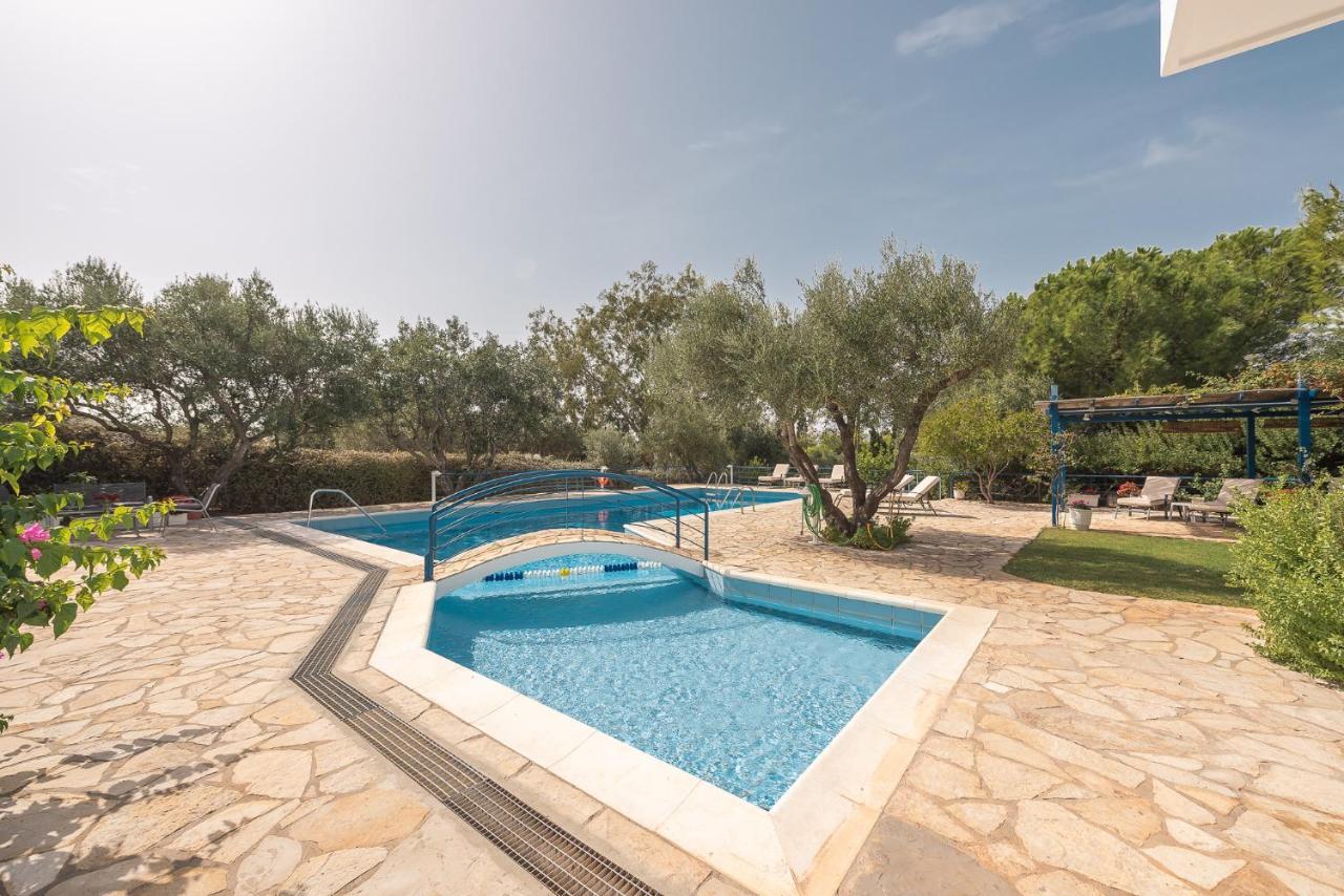 Summer Villa Pasiphae Private Pool - Bbq -Beach 2Min 苏尼翁 外观 照片